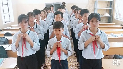 LỄ TRƯỞNG THÀNH ĐỘI NĂM HỌC 2019-2020